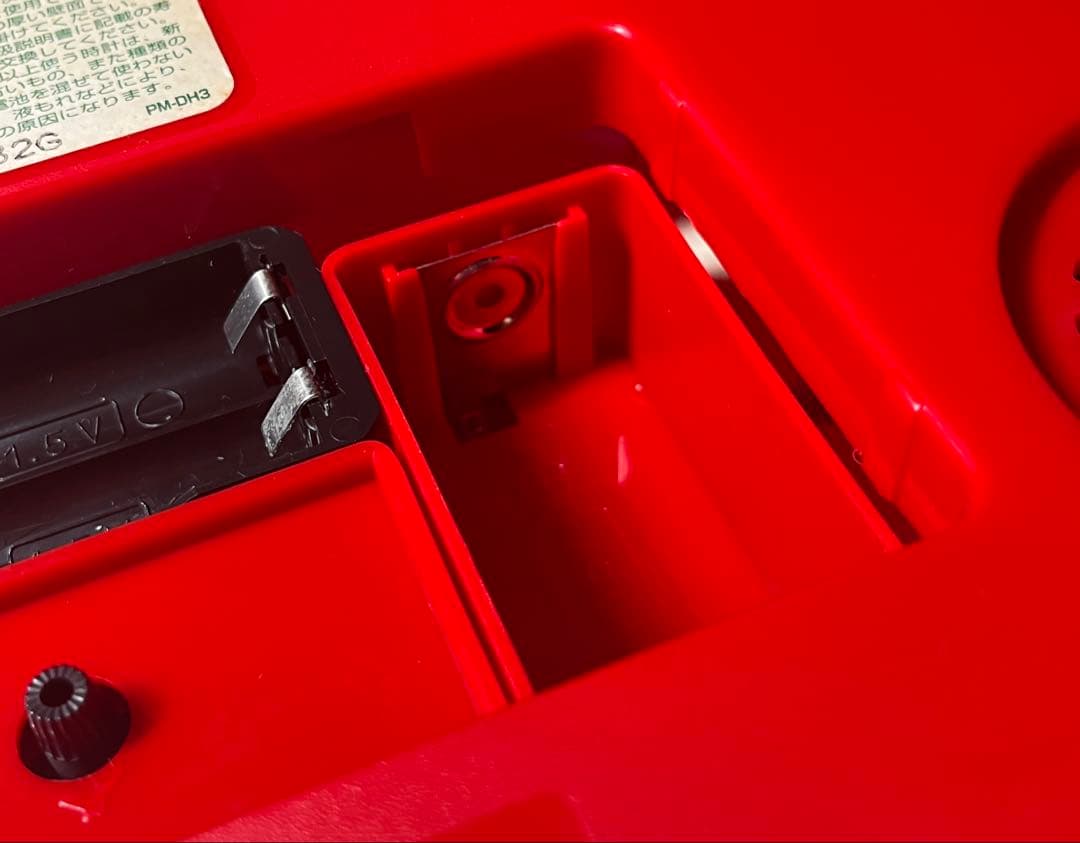 【ジャンク品】ハローキティー　汽車　掛け時計