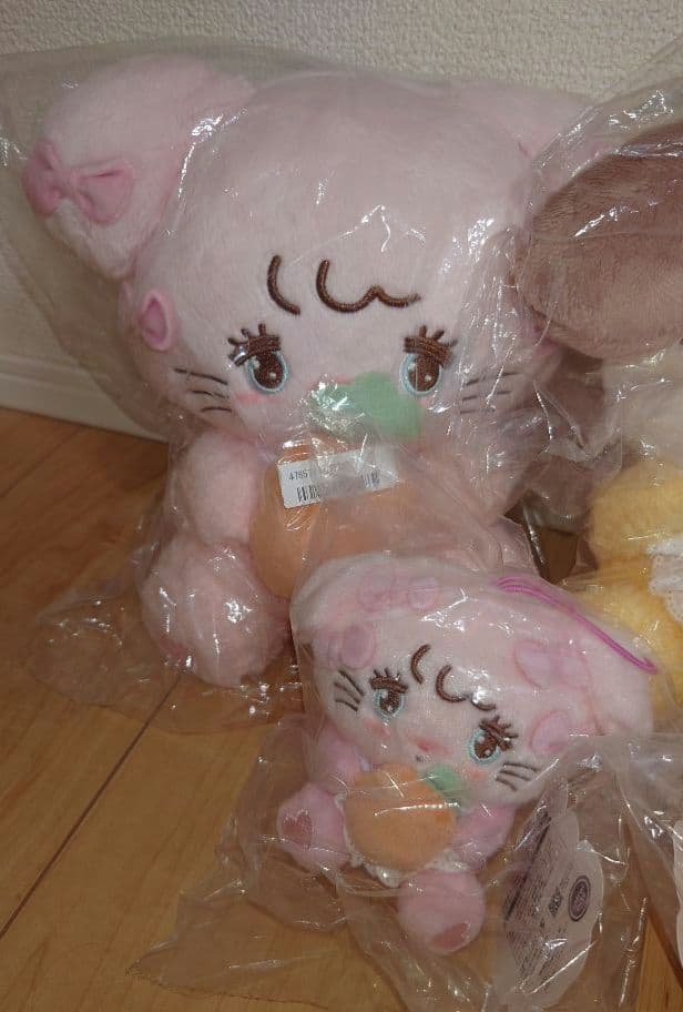 【mikko】ふわふわBABYぬいぐるみ・マスコット　８種コンプリートセット