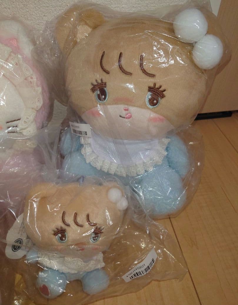 【mikko】ふわふわBABYぬいぐるみ・マスコット　８種コンプリートセット