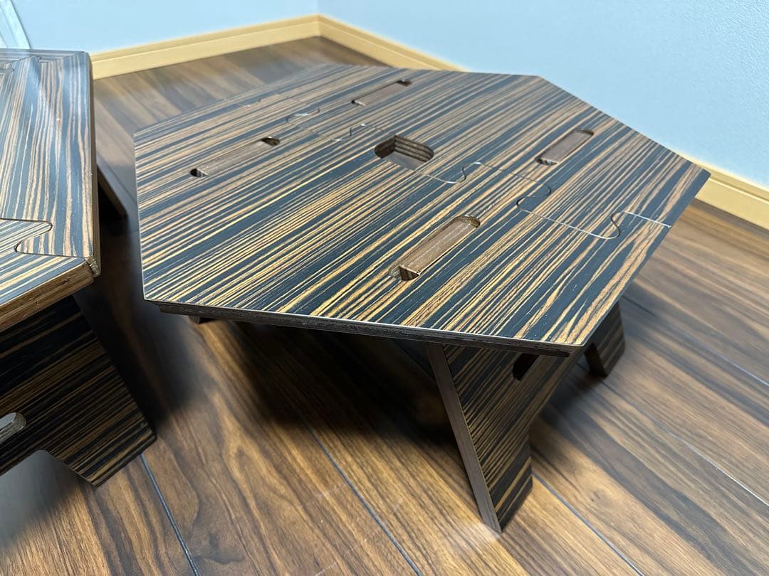 TheArth 黒しま次郎　黒しま美 セット売り ヘキサテーブル