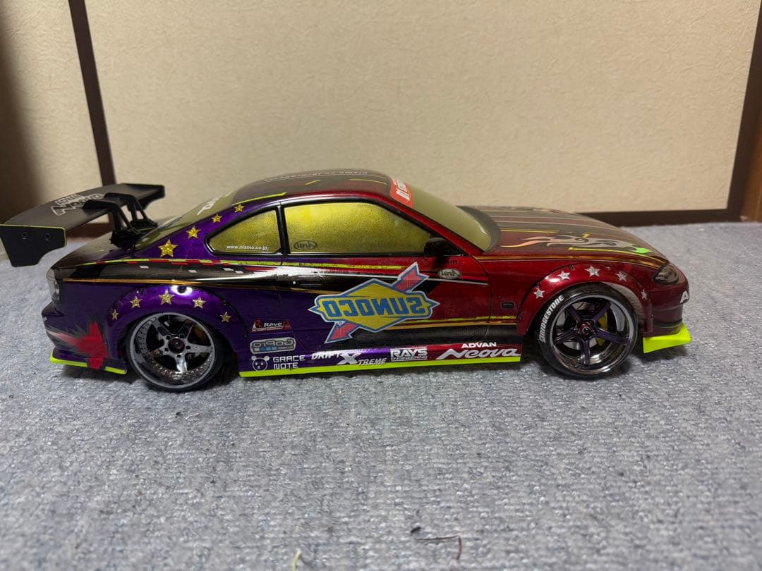 タミヤボディS15 オーバーフェンダー