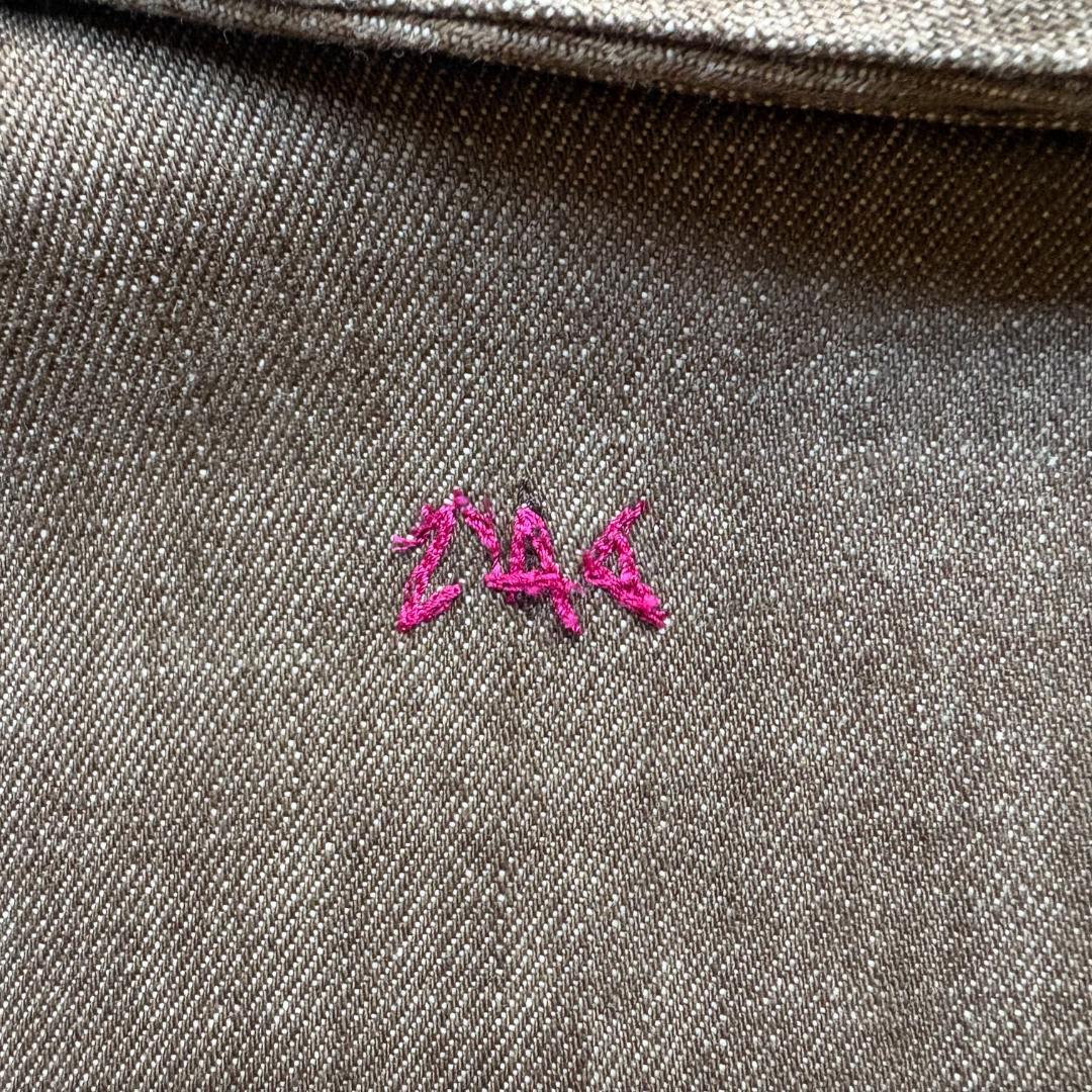 【美品】P.D. Manchester ブラウンデニム(ヴィンテージ) サイズF