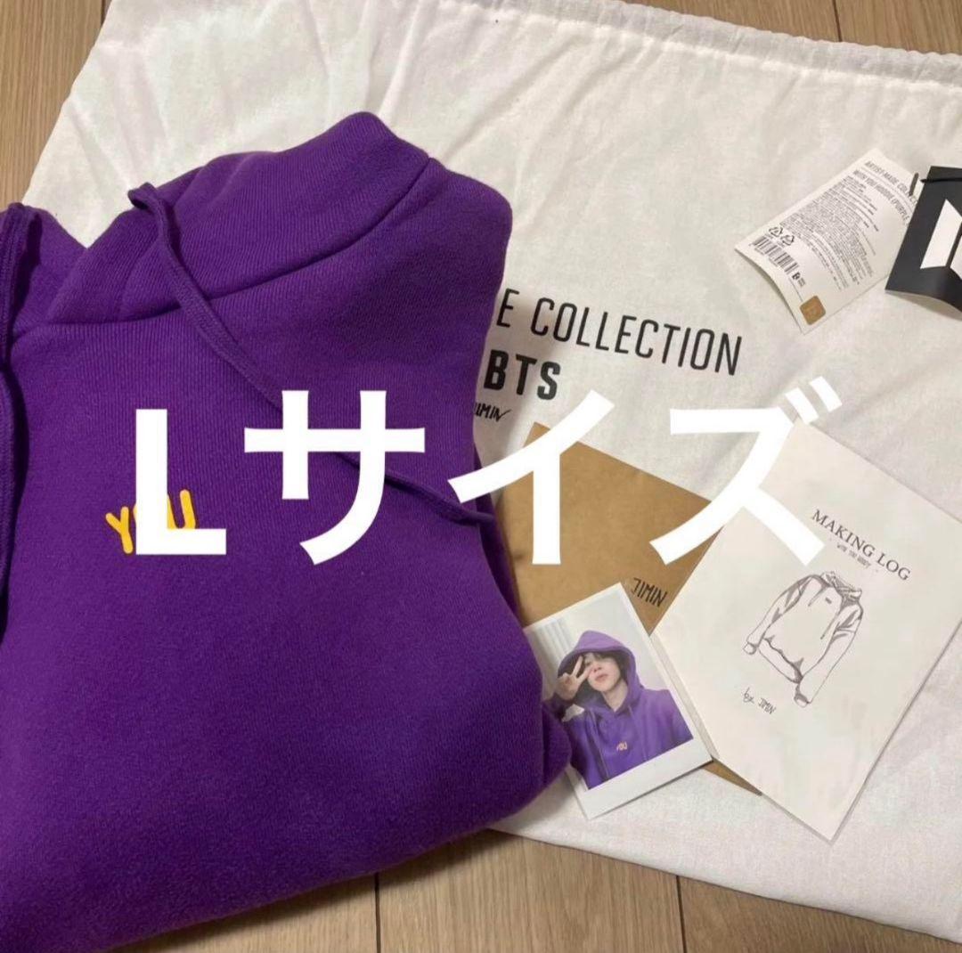 jimin フーディー　bts ジミン　アーティストメイド　L　パーカー