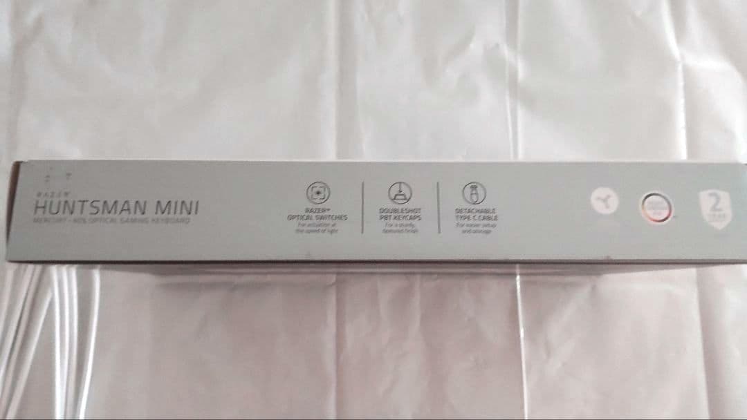 Huntsman Mini ホワイト ゲーミングキーボード