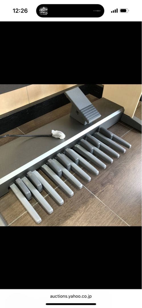 YAMAHA STAGEA 61鍵 ホワイト 椅子付き