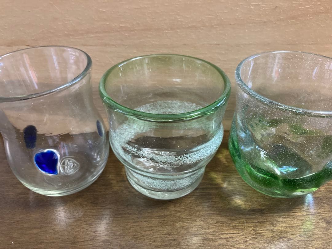 稲嶺盛吉　グラス3点