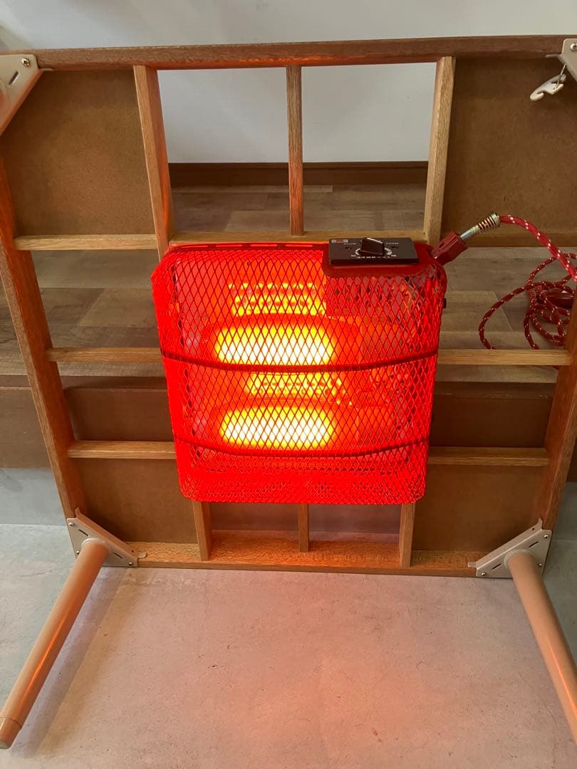 【National】赤外線コタツ DW-472D 昭和レトロ 通電確認済