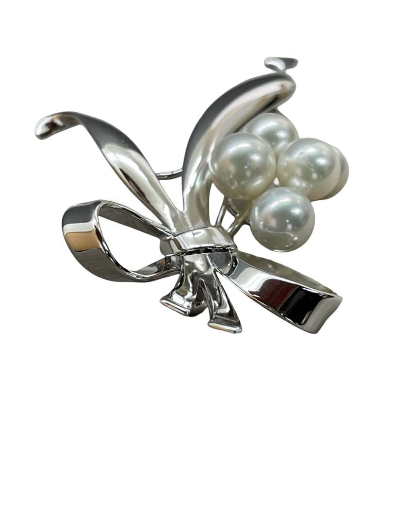 ⭕️【美品】MIKIMOTO ミキモト　ブローチ　真珠　愛子さま