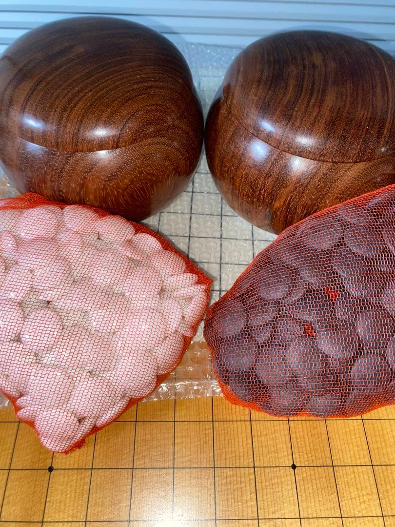 NHK 囲碁盤　碁盤　蛤　那智黒　碁石　大正　脚付き　へそ有り　 囲碁セット