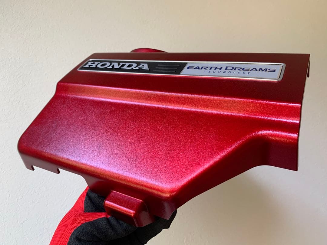 3倍赤いエンジンカバー【たく出品】