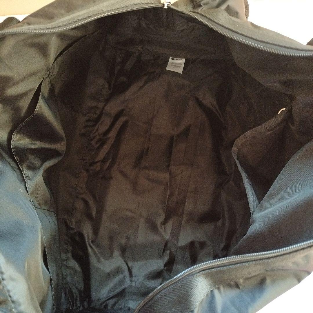 新品未使用　ブラック　レスポートサック　ボストンバッグ　ポーチ付き