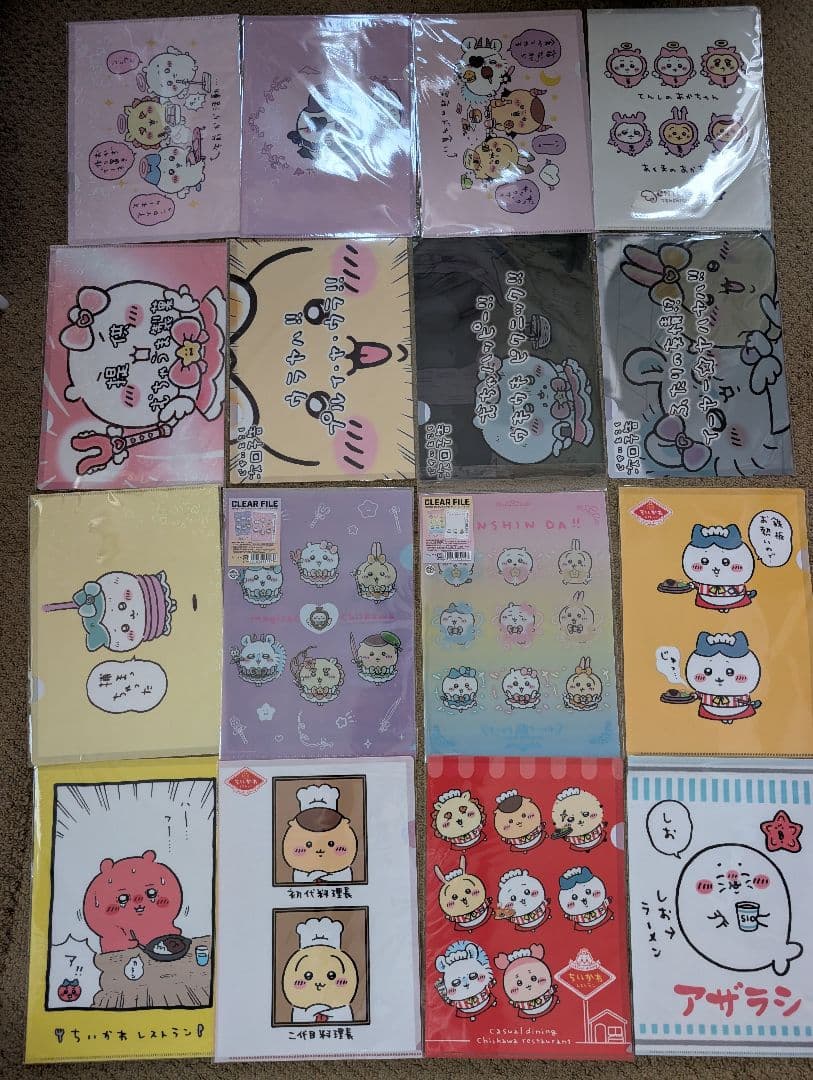 ちいかわワクワクセットB（クリアファイル117種）