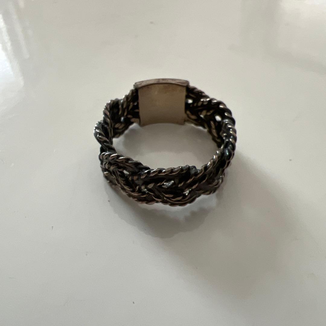 NUMBER (N)INE JAM 5V シルバーリング