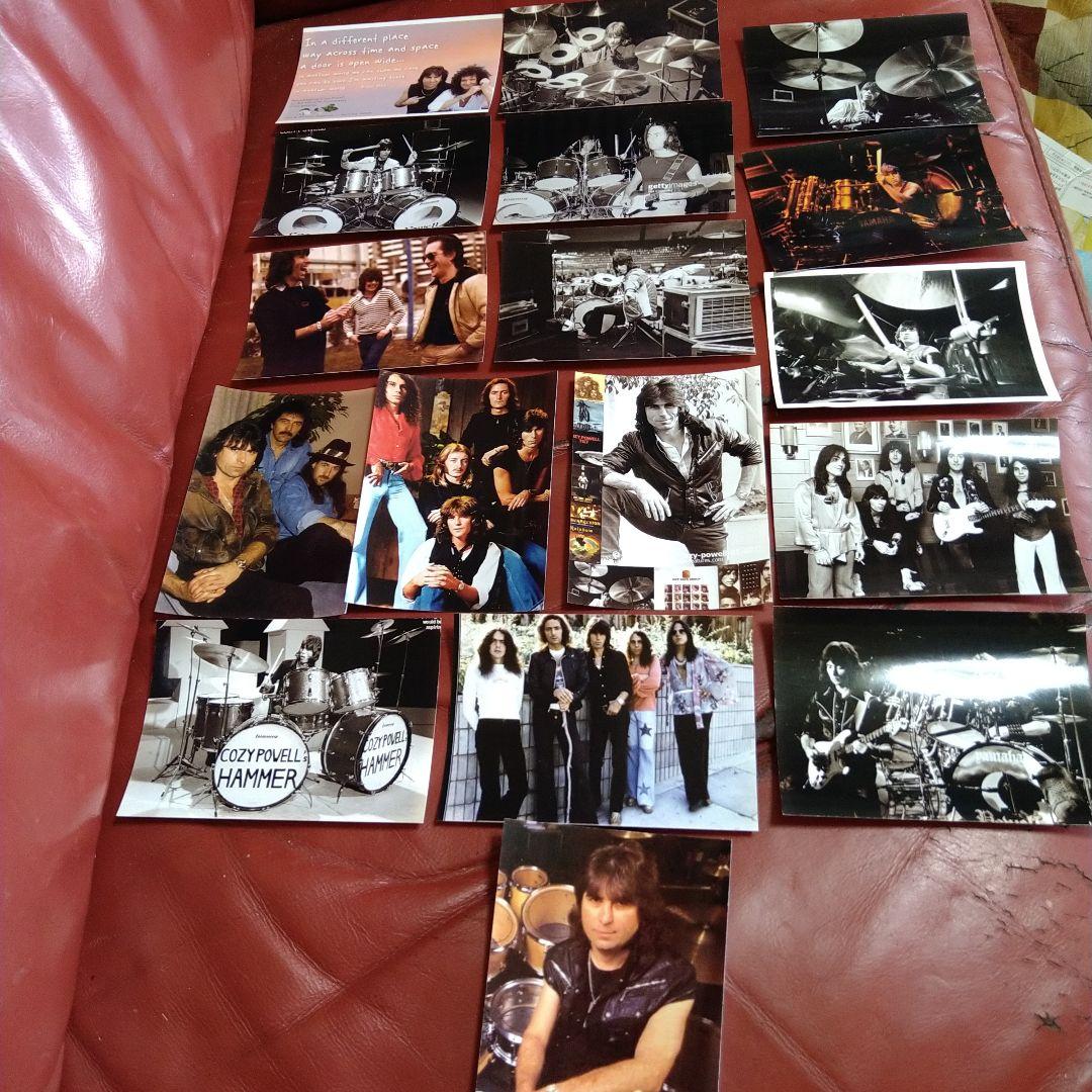 コージー・パウエル 生写真 17枚セット COZY POWELL レインボー