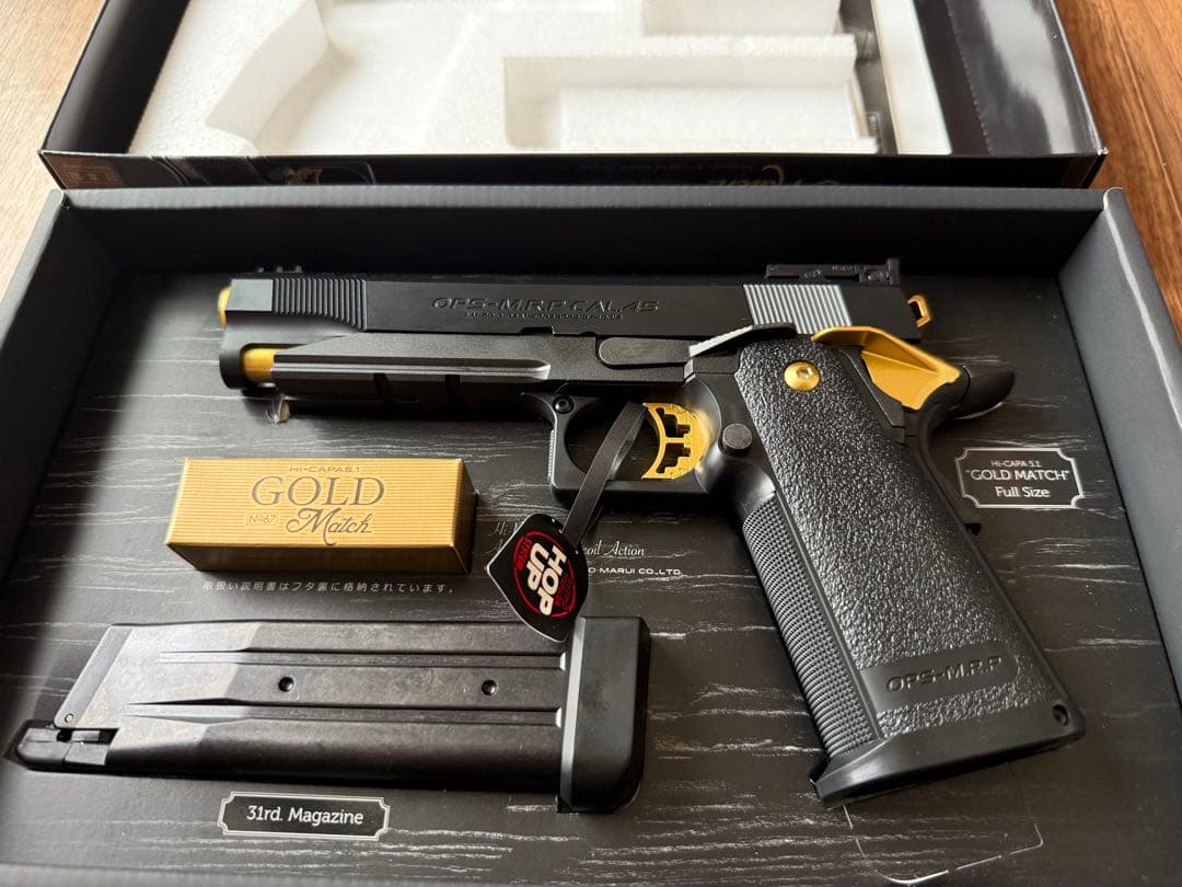 東京マルイ ハイキャパ5.1 ゴールドマッチ