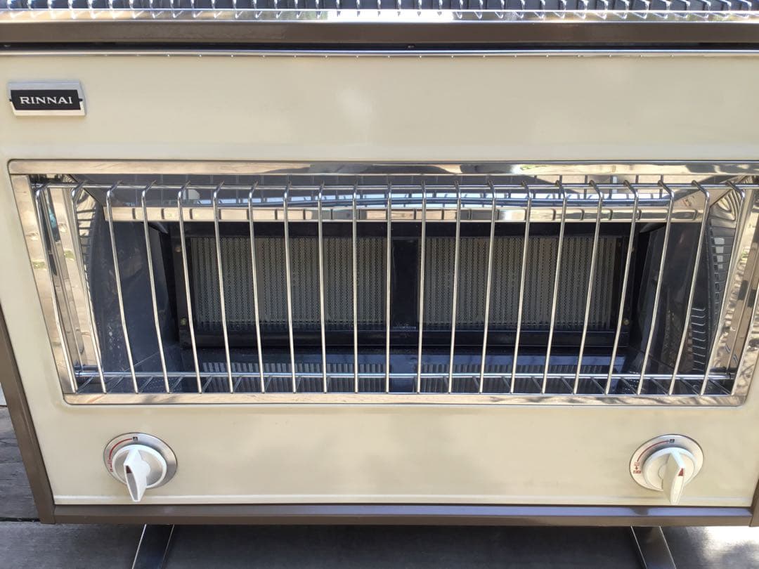 リンナイ　12K II LPガス用　据え置き型　赤外線ストーブ　コード付き