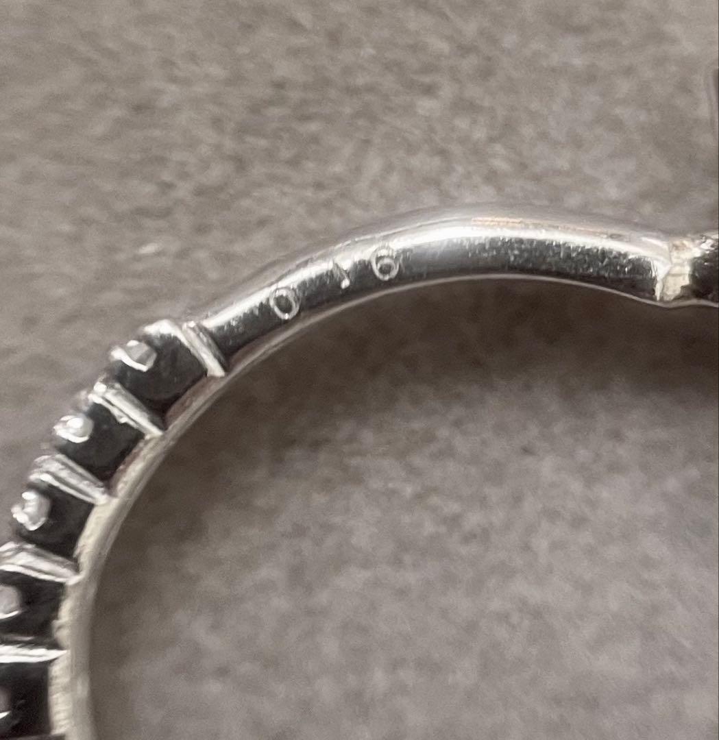 Pt900 フープ ピアス ダイヤモンド 016ct プラチナ