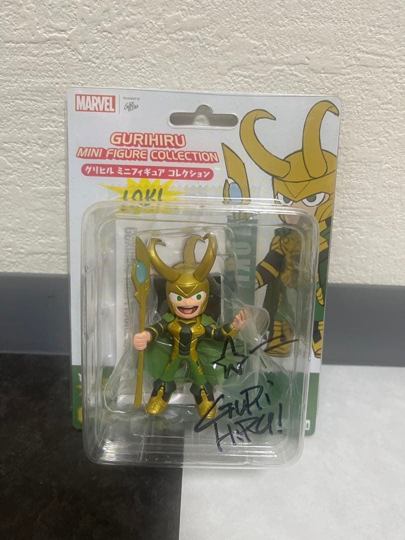 MARVEL ロキ ミニフィギュア グリヒルサイン入り コミコン限定500個