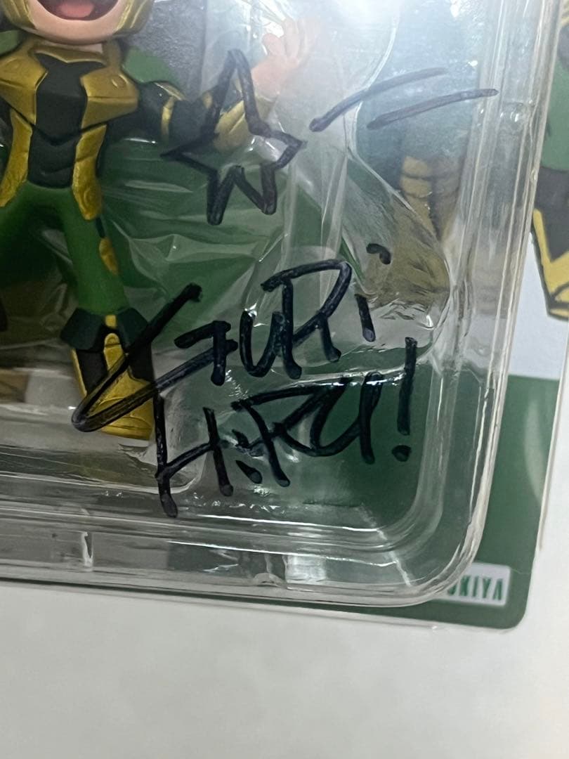 MARVEL ロキ ミニフィギュア グリヒルサイン入り コミコン限定500個