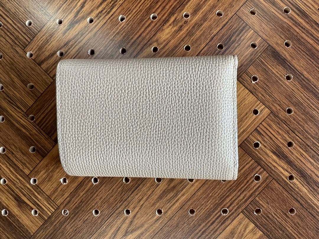 週末セール☆美品☆LOEWEロエベ☆アナグラム三つ折り財布