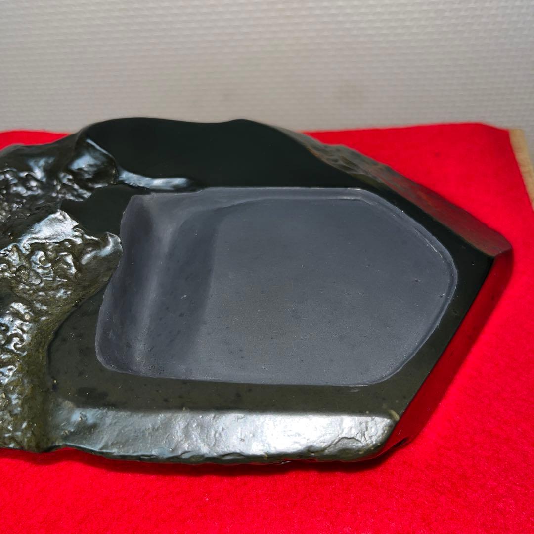 ⭕️屋久島硯　秀命堂　秀命　新品美品　プラス　色紙立て　銹水石