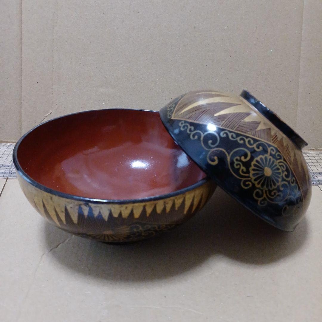 秀平塗り　江戸時代のお椀