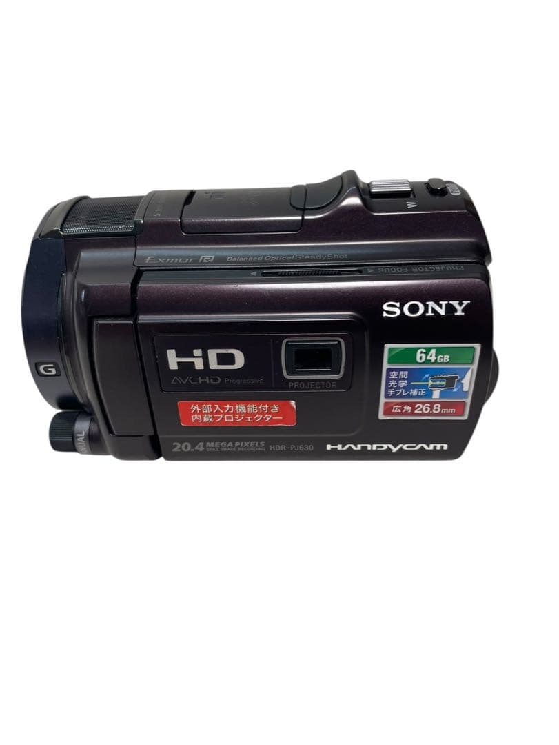 SONY HDR-PJ630V ビデオカメラ