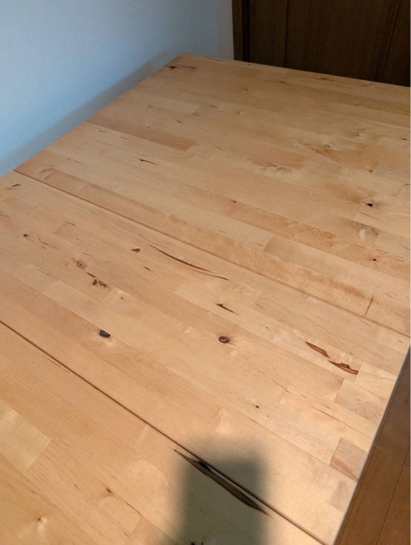 【送料込み】IKEAノールデン ゲートレッグテーブル 収納 折りたたみ