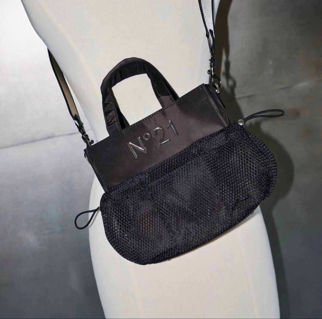 N°21 犬のお散歩バッグ ブラック