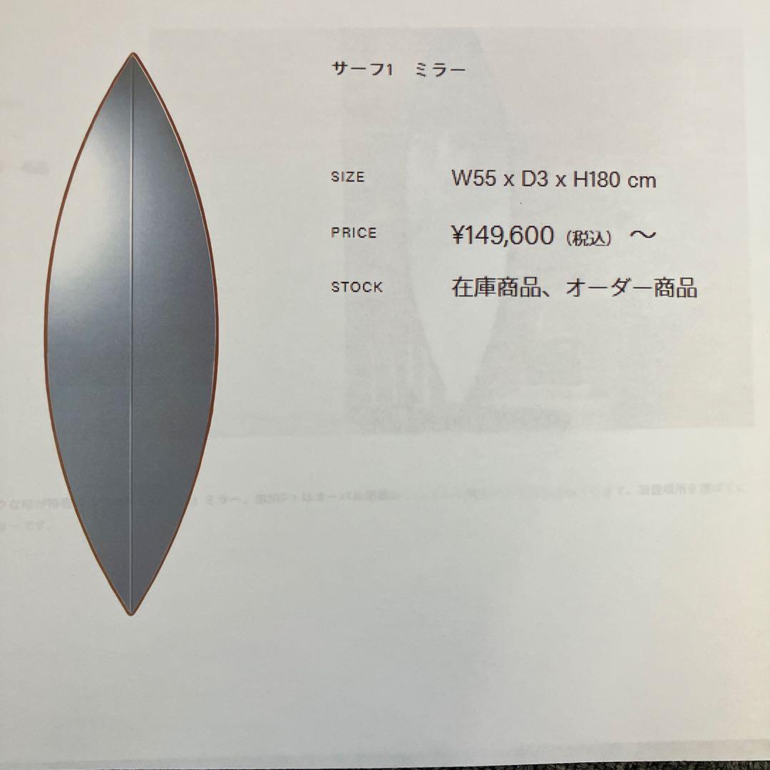 poradaサーフミラー訳あり引き取りのみ／アクタス購入
