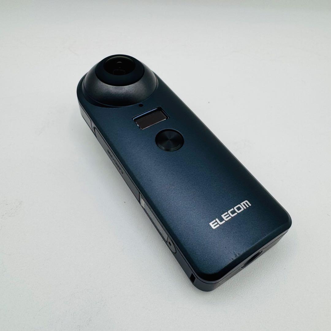 【極美品】ELECOM OCAM-VRW01BK [360°カメラ4K]