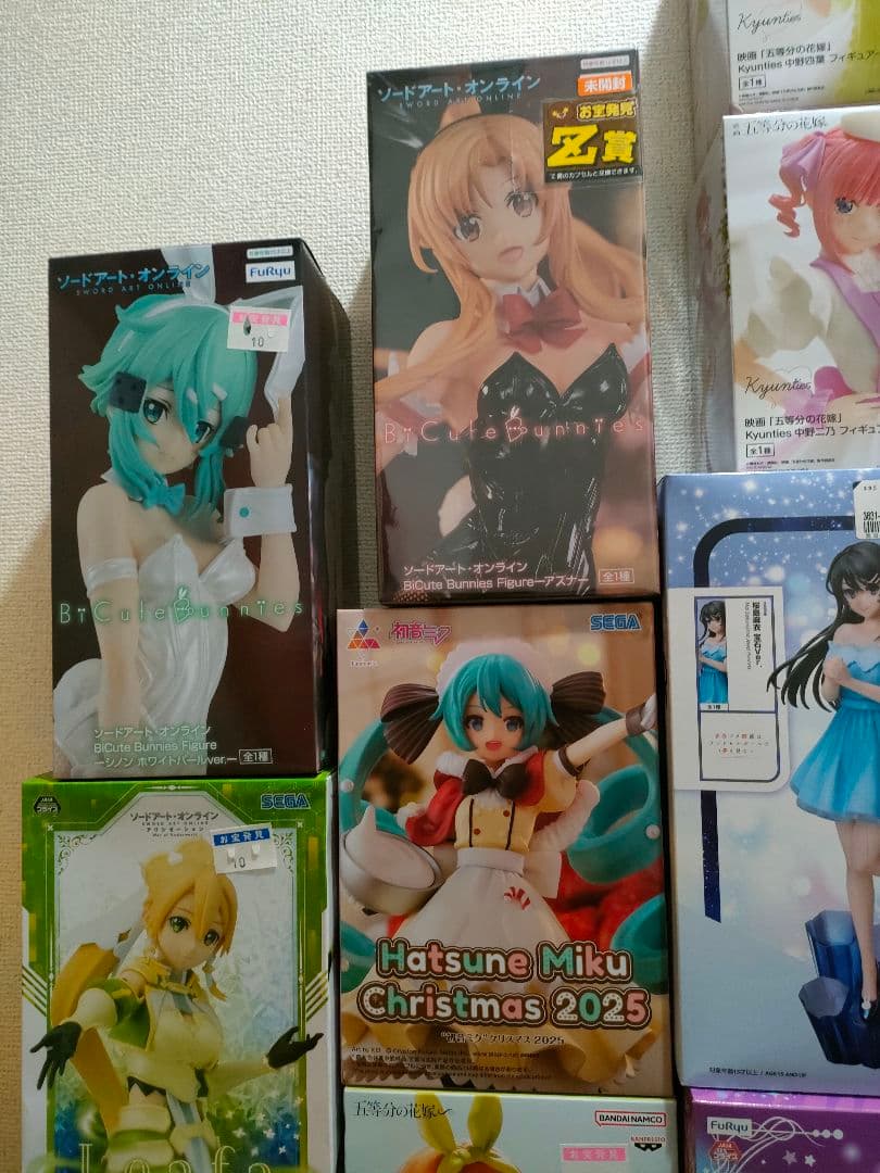 美少女フィギュア　45個　まとめ売り　纏め売り　プライズ　1番くじ