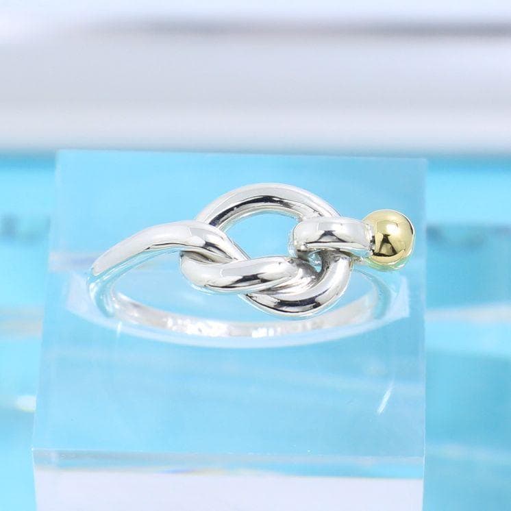 ティファニー　TIFFANY　11.5号　フック＆アイ リング　良品 1216