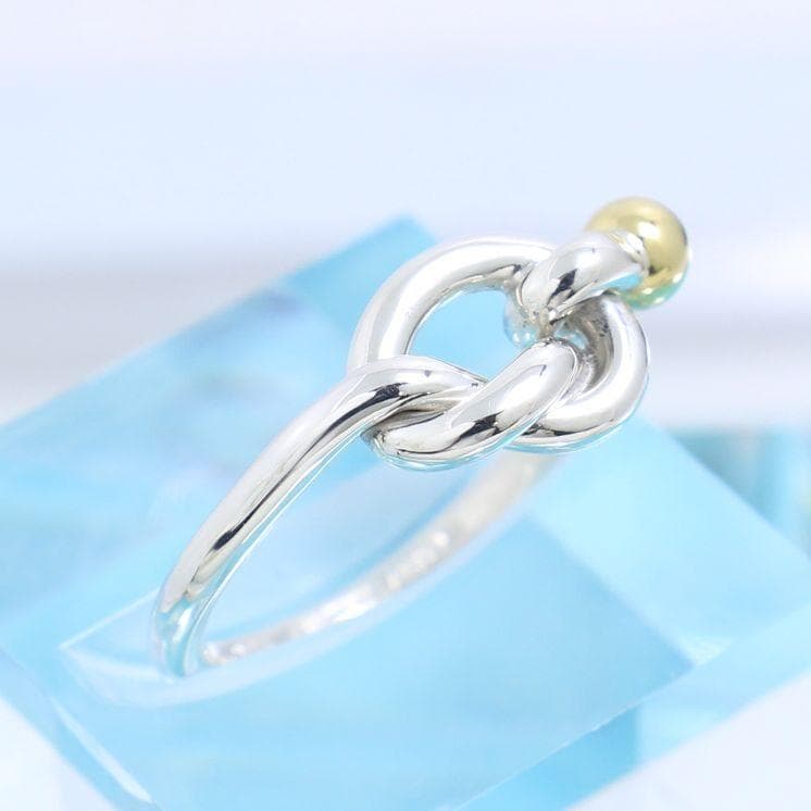 ティファニー　TIFFANY　11.5号　フック＆アイ リング　良品 1216