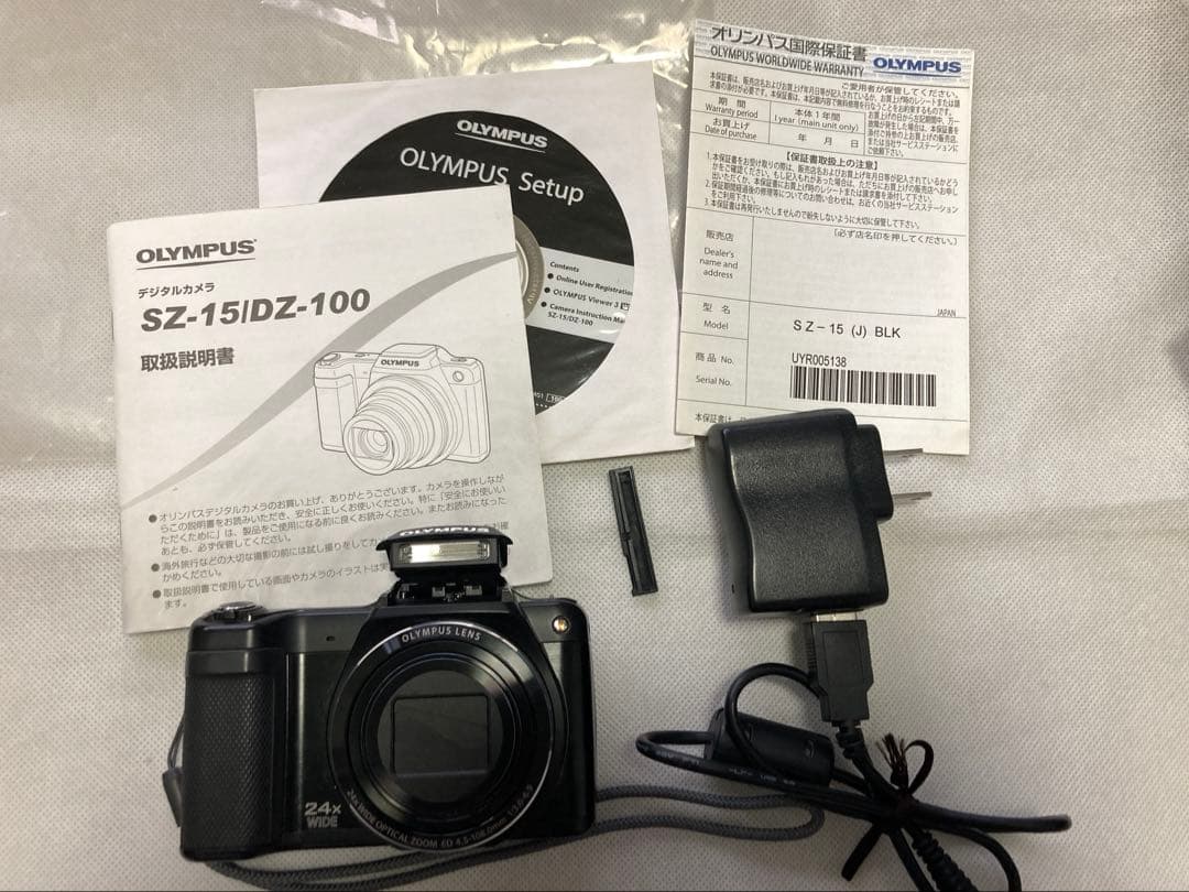 【美品動作確認済み】OLYMPUS SZ-15/DZ-100