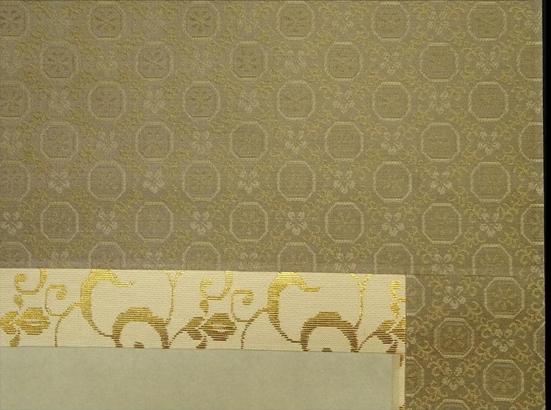 掛軸 山口天童『水墨山水図』日本画 絹本 肉筆 共箱付 掛け軸 a04142