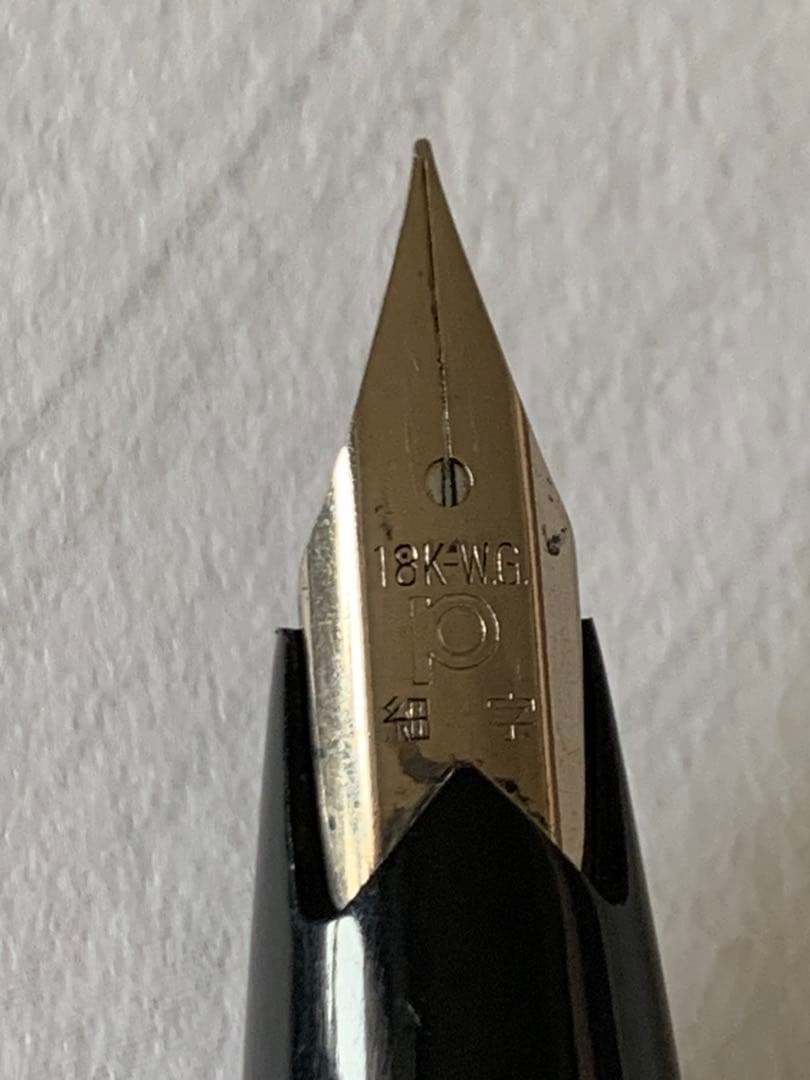 PLATINUM（プラチナ） スターリングシルバー 万年筆 18K ペン先