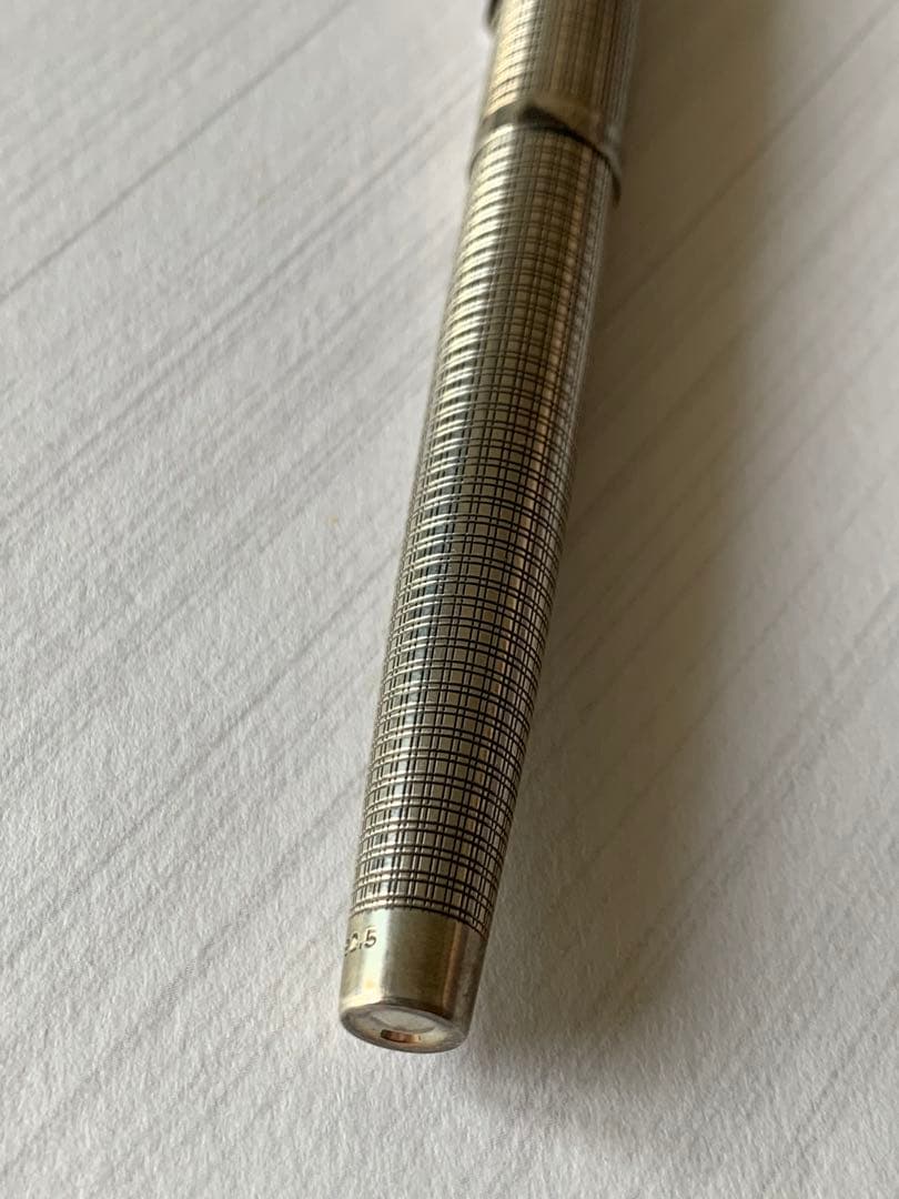 PLATINUM（プラチナ） スターリングシルバー 万年筆 18K ペン先