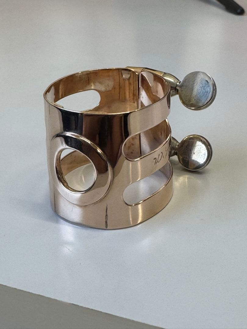 Woodstone アルトサックス用リガチャーSSPGP 総銀