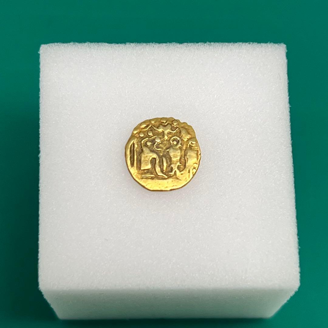 ファナム金貨 チョーラ朝 ラージャラージャ1世 約0.54g No.2086