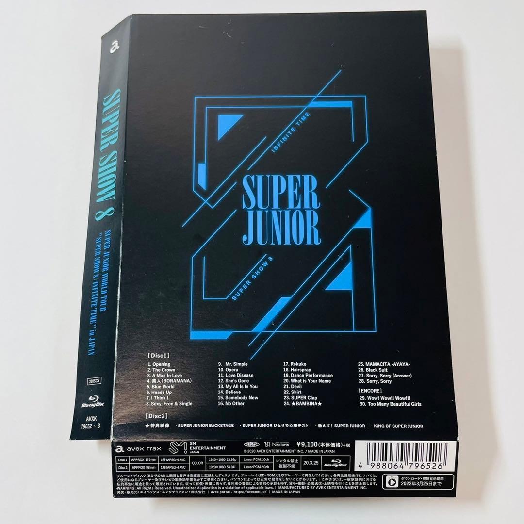 希少・特典付★SUPER JUNIOR スパショ8 初回 ブルーレイ イェソン