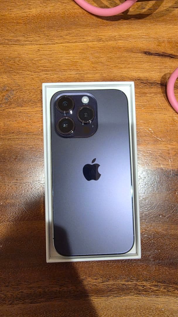 【状態良好】 iPhone 14 Pro パープル 256GB simフリー