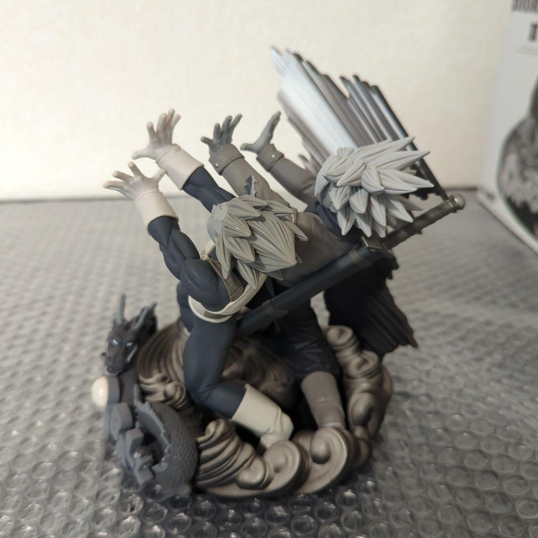 【希少】SMSDⅡ ベジータ トランクス D賞 04 白黒トーン彩色 フィギュア