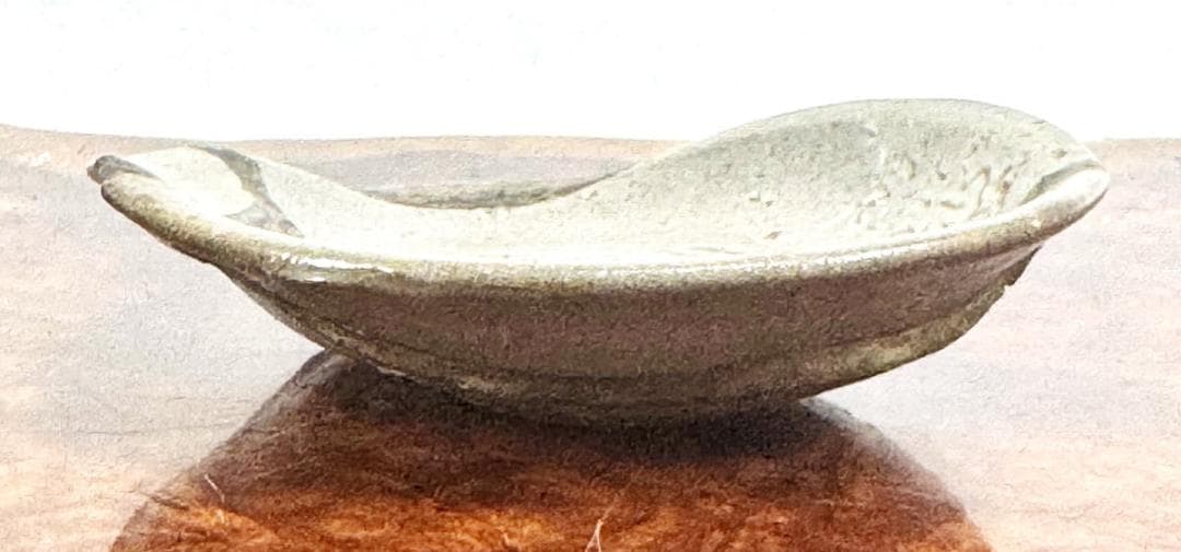 桃山時代 古唐津皿 発掘品 古茶碗 ウブ品 入手困難 骨董 時代物WWTT390