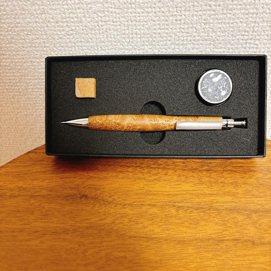 【こぶた工房　マーブルウッド　マイクロバール　極上杢】50本限定金具