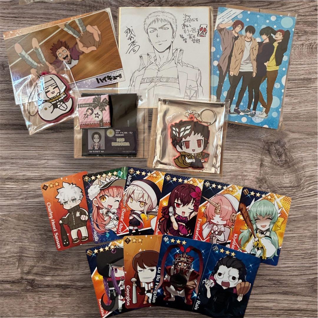 アニメキャラクターグッズセット