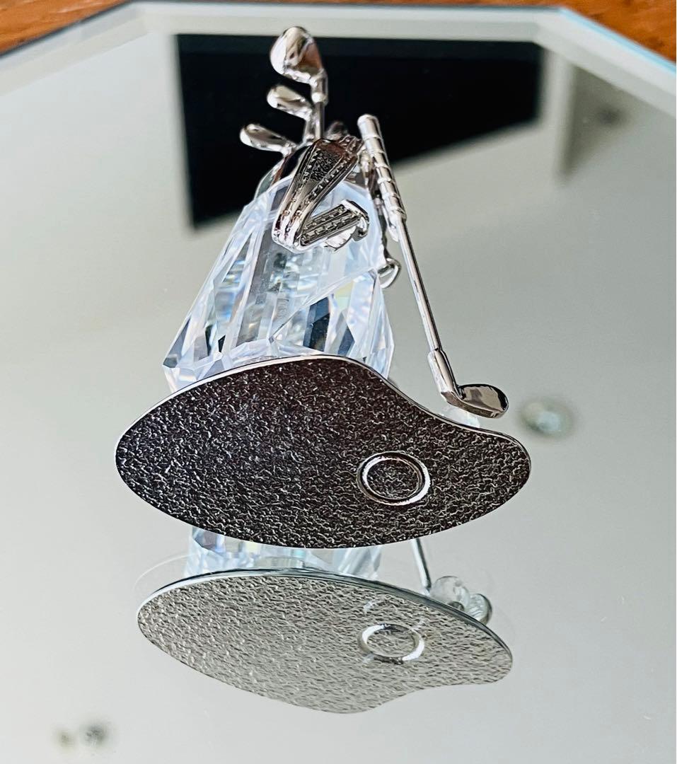 【SWAROVSKI】クリスタル　ゴルフクラブ ミニチュア