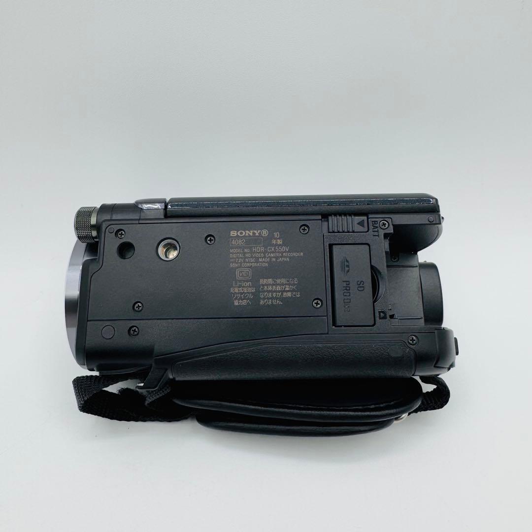 ソニー SONY デジタルHDビデオカメラレコーダー HDR-CX550V/B