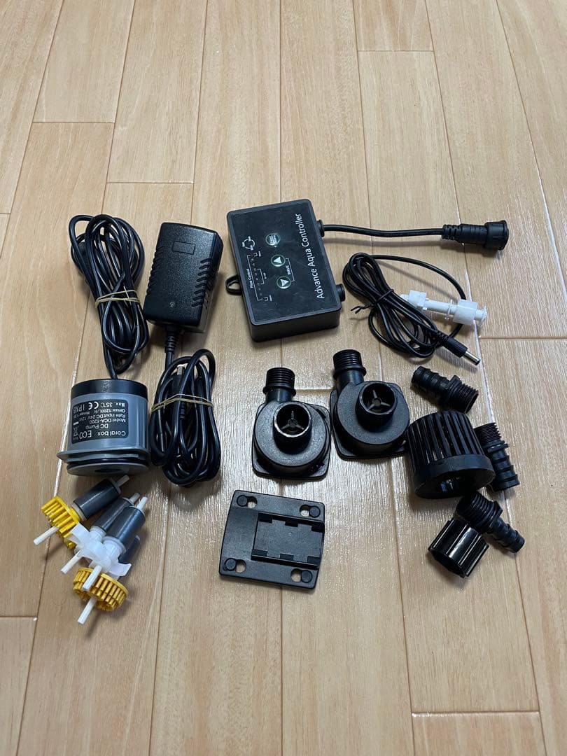 水中ポンプ、水流ポンプ、LEDライト、プロテインスキマー