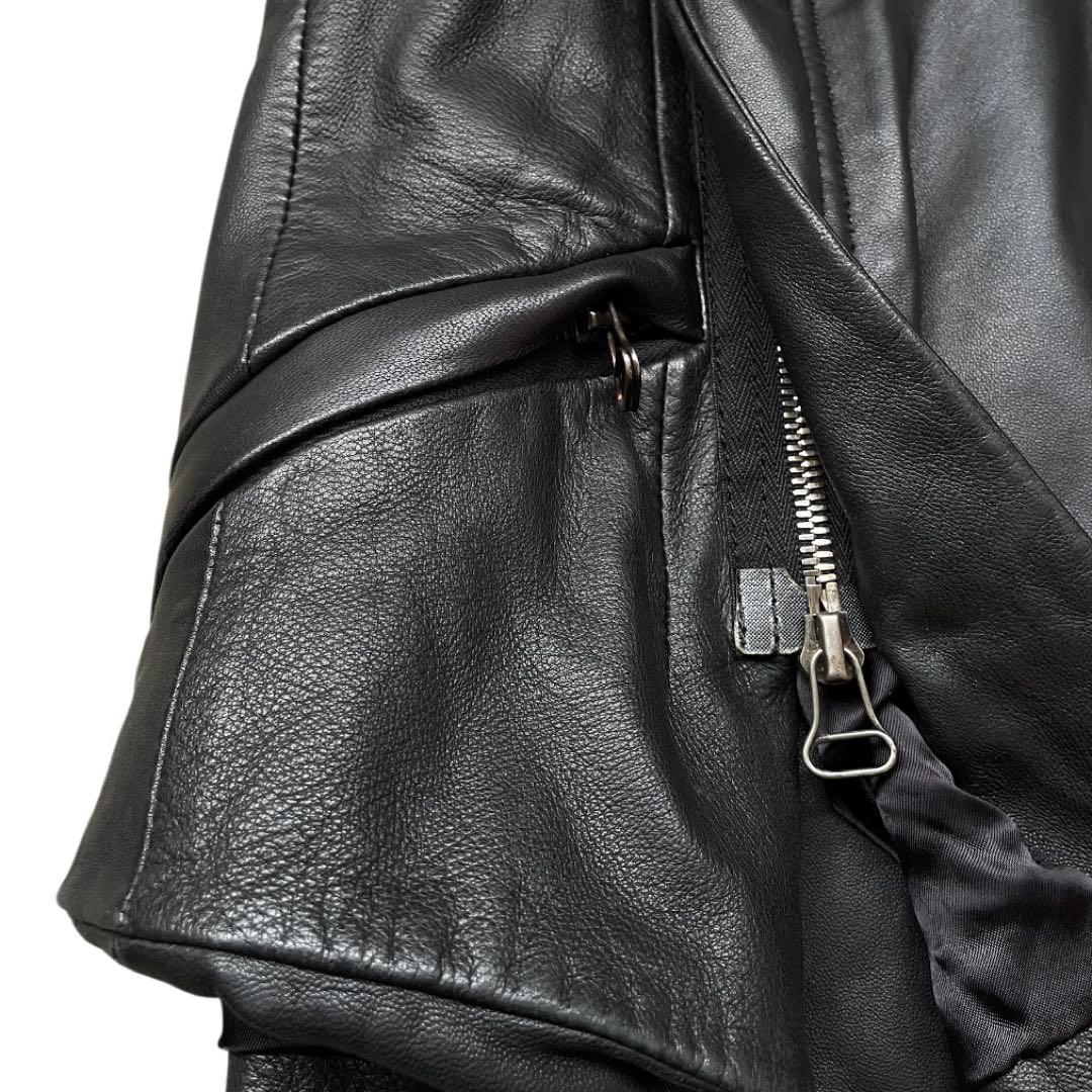 EKAM 変形レザージャケット